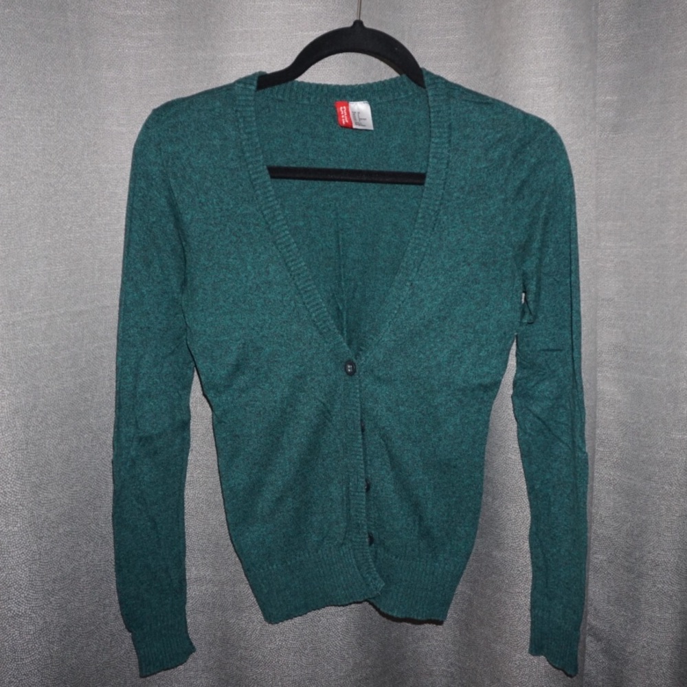 H&M Green cardigan, women’s size 2